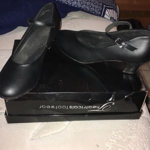 Theatrical footwear heels.